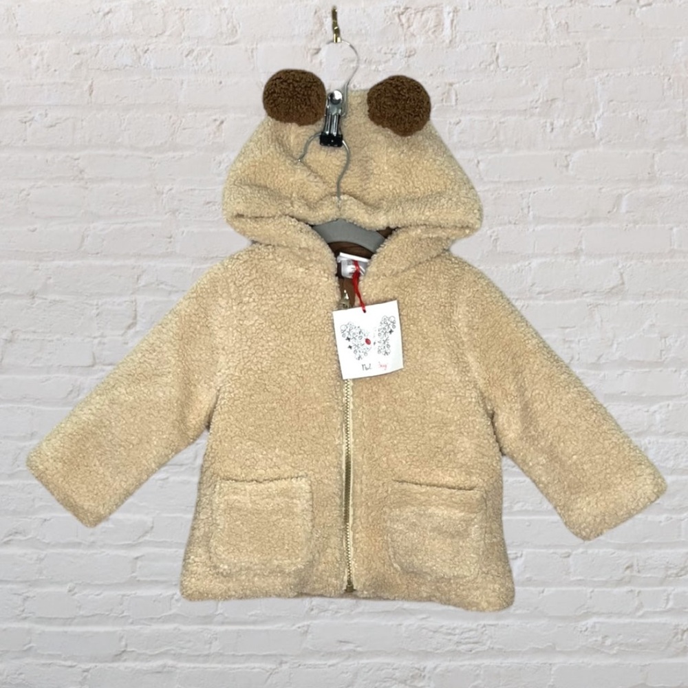 Nula Bug Hooded Sherpa Coat